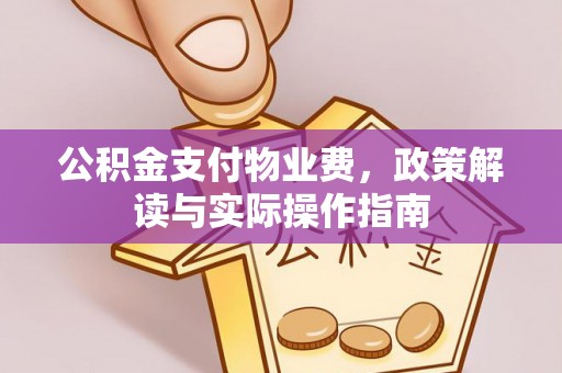 余杭公积金支付物业费，政策解读与实际操作指南