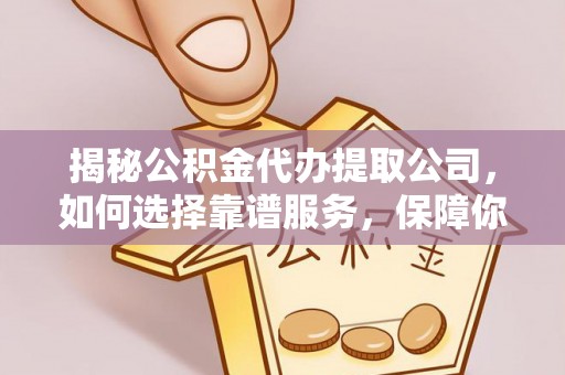 余杭揭秘公积金代办提取公司，如何选择靠谱服务，保障你的资金安全
