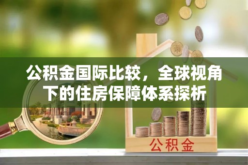 余杭公积金国际比较，全球视角下的住房保障体系探析