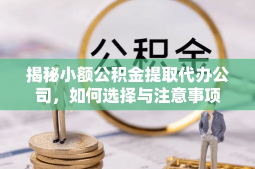 余杭揭秘小额公积金提取代办公司，如何选择与注意事项