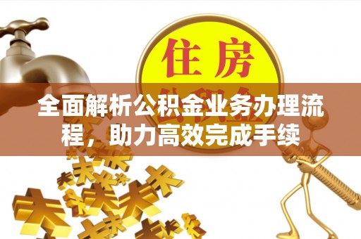 余杭全面解析公积金业务办理流程，助力高效完成手续
